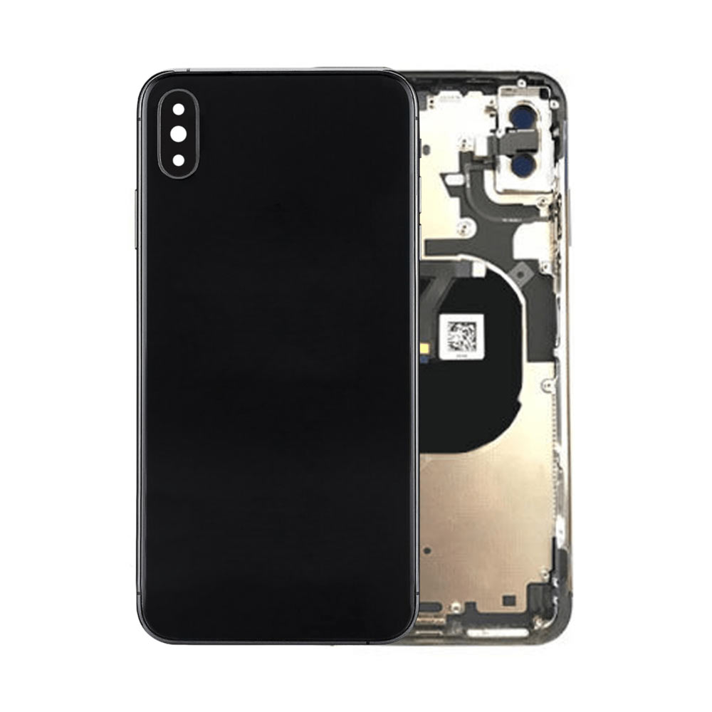 465 قاب کامل با فلت iPhone Xs Max Black - تصویر 1