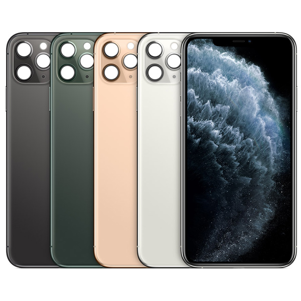 11pro-Back-glass گلس پشت iPhone 11 Pro white - تصویر 1