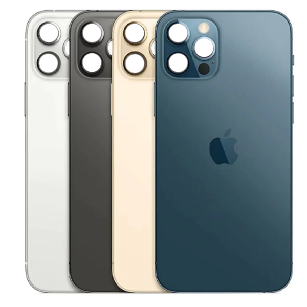 12pro max back glass گلس پشت iPhone 12 Pro Max Blue - تصویر 1