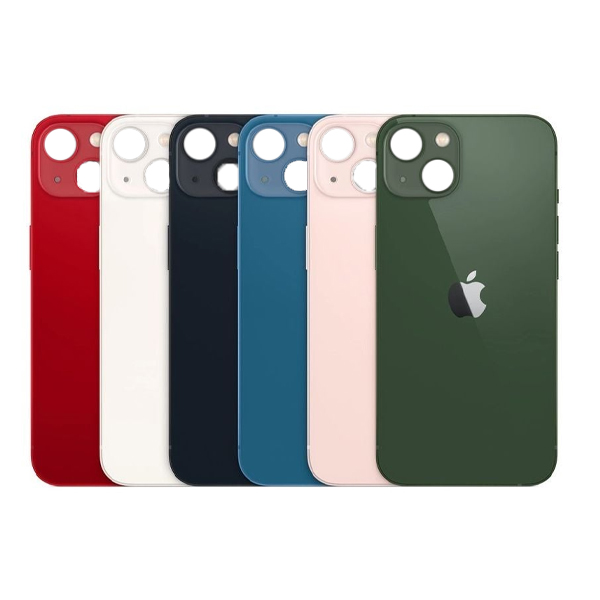 13 back glass گلس پشت iPhone 13 Pink - تصویر 1