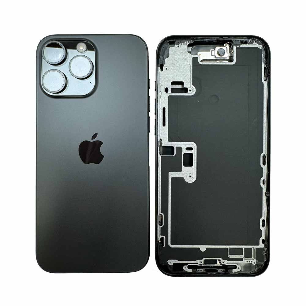 4597 قاب بدون فلت شارژ iPhone 16 Pro Max Black - تصویر 1