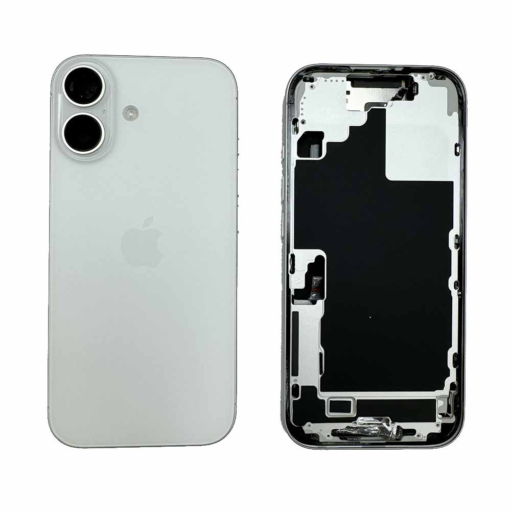 4599 قاب بدون فلت شارژ iPhone 17 White - تصویر 1