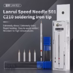 نوک هویه سر صاف همراه 4یدک Lanrui C210 - تصویر 2
