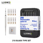 نوک هویه کاتری 10 عددی قابل تعویض LUOWEI C210