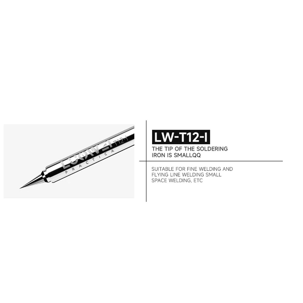 4672 نوک هویه سر صاف LUOWEI T12 - تصویر 1