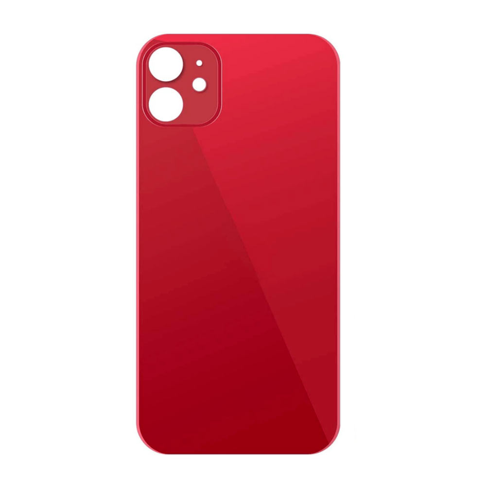4707 گلس پشت iPhone 11 Red - تصویر 1